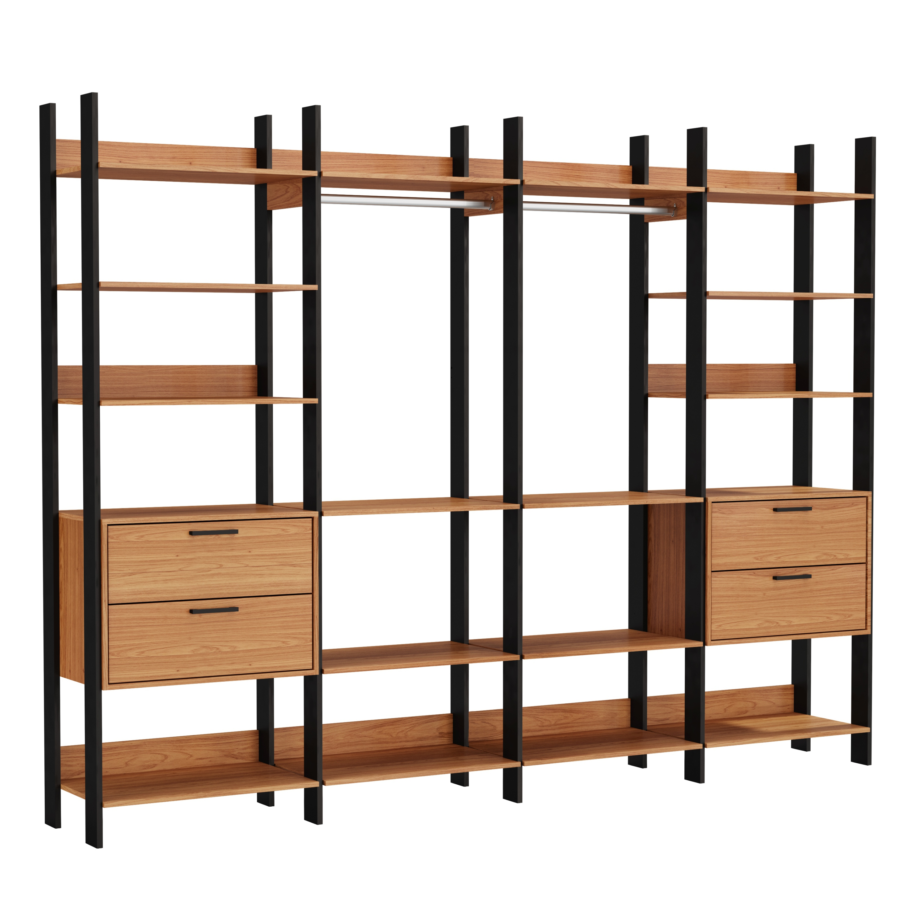 Closet 4 torres - preto