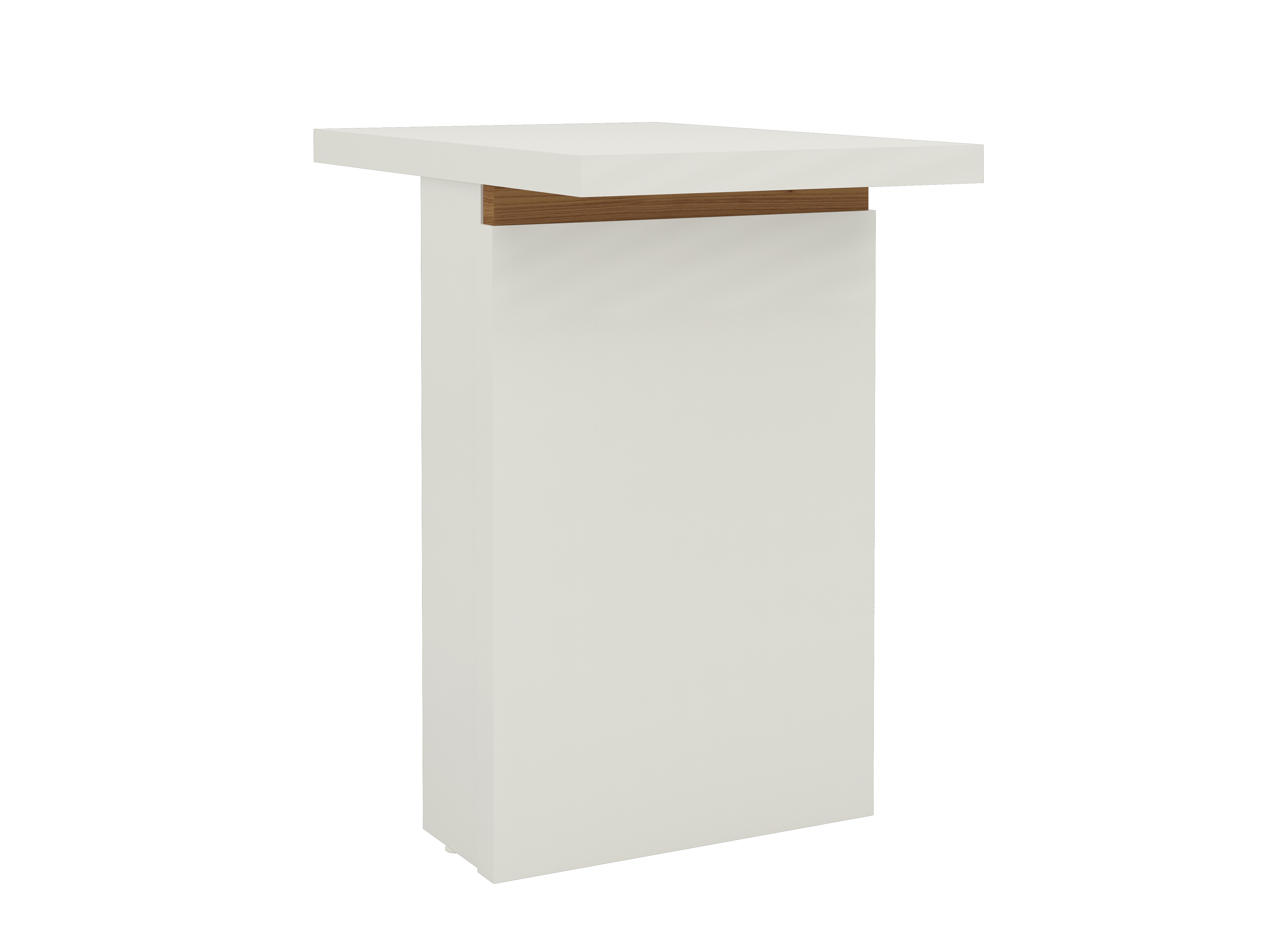 Mesa de escritório com canto e gaveteiro