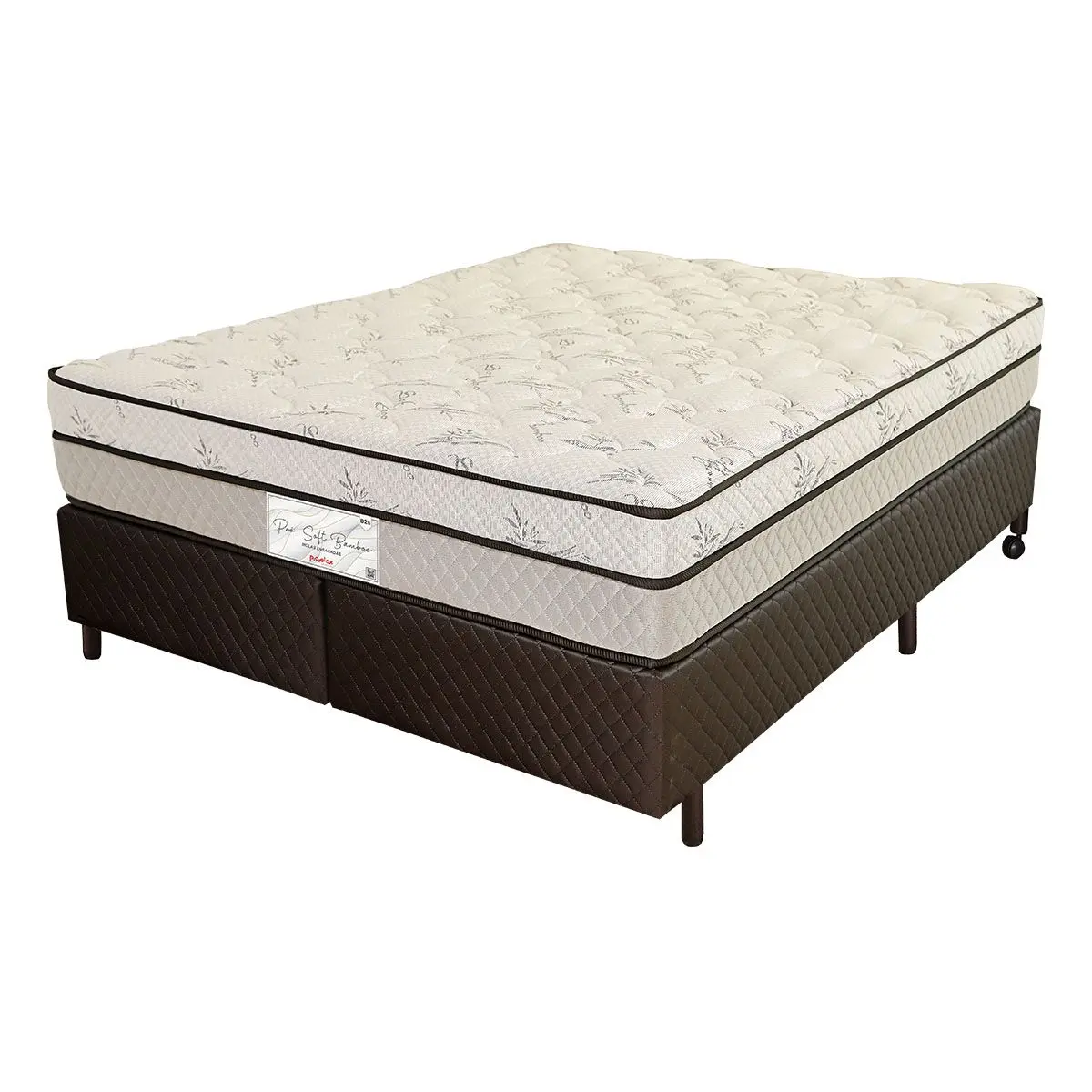 Colchão com box casal - modelo Pro Soft Bamboo