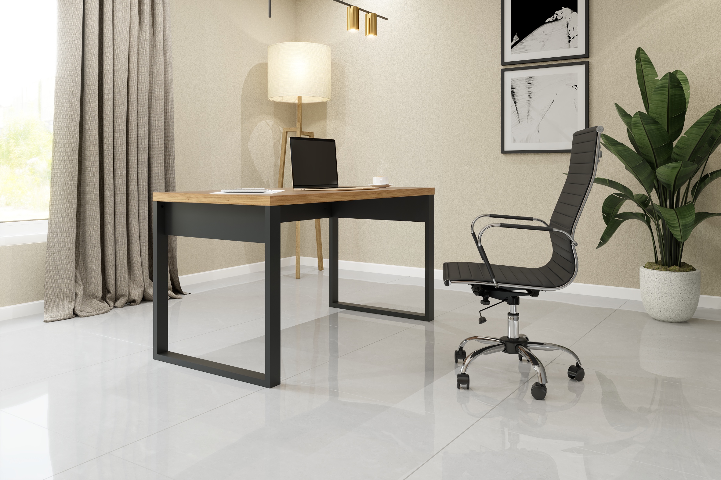 Mesa de escritório industrial