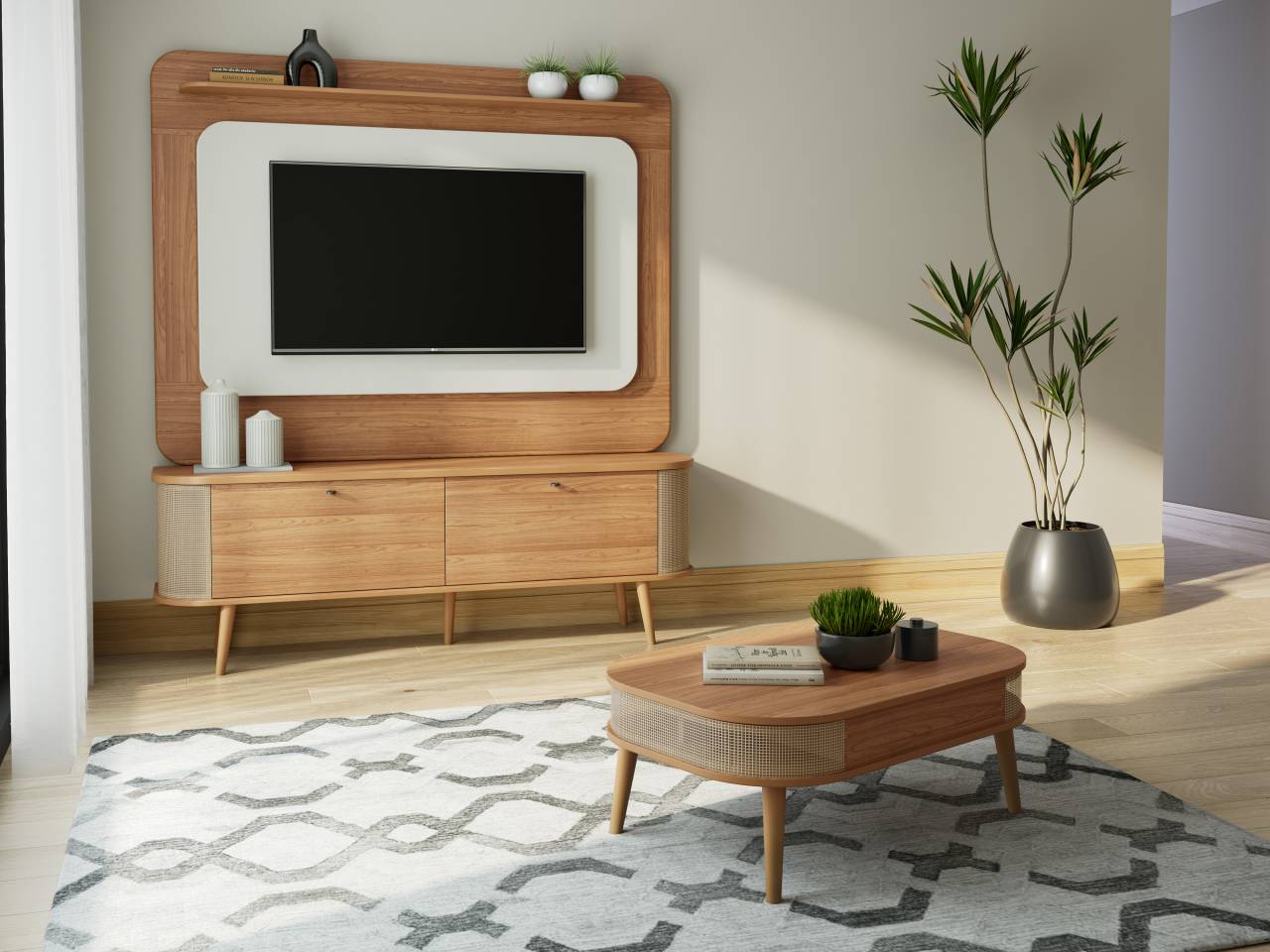 Móvel de TV Curve 1,8m