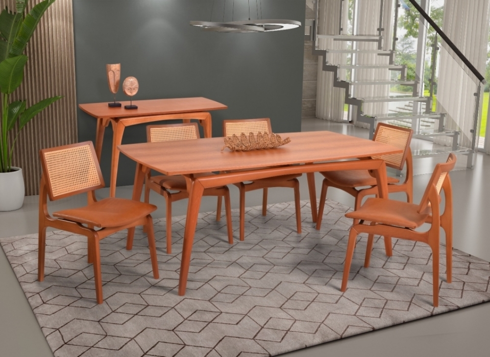Mesa Versalhes 1,8m - Amêndoa