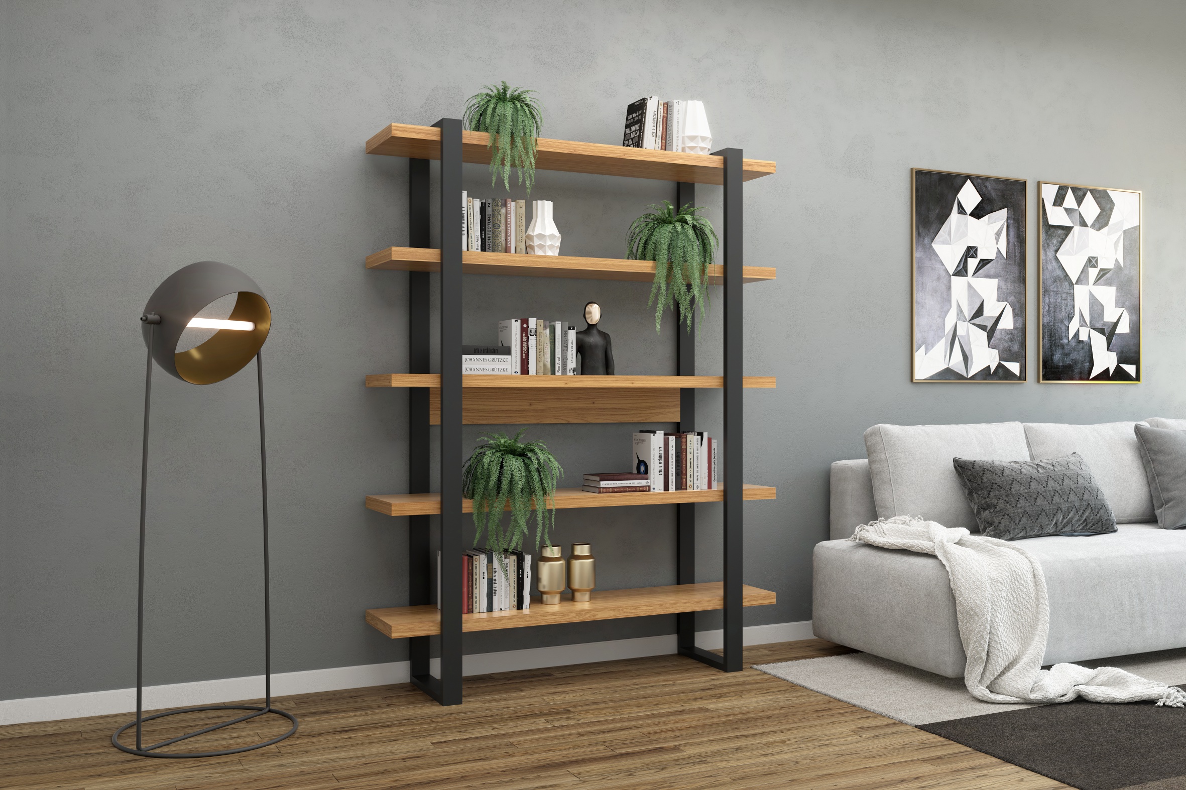 Estante de Livros Industrial