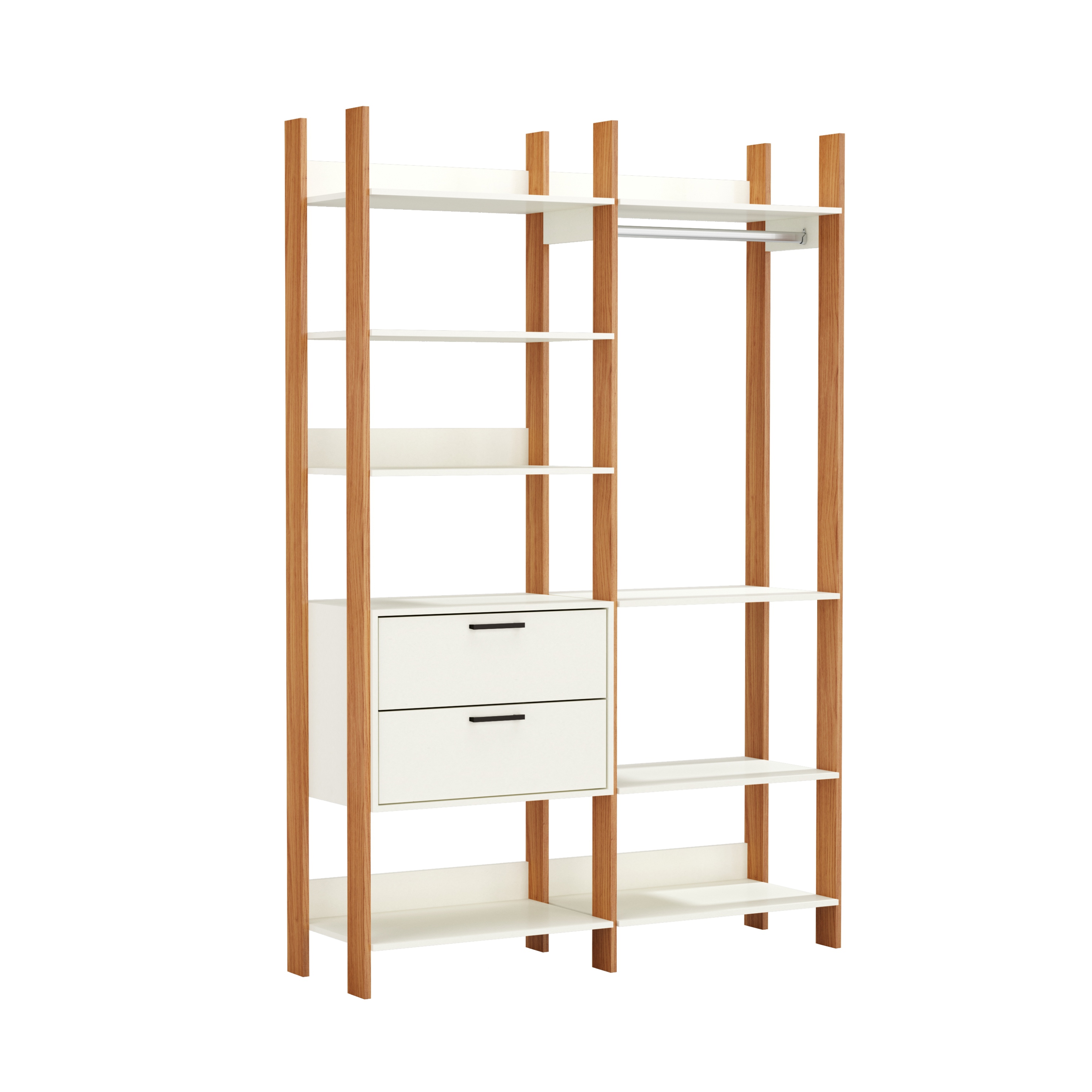 Closet Industrial 2 torres - offwhite
