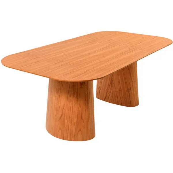 Mesa Jurerê 2,20m - cor Amêndoa