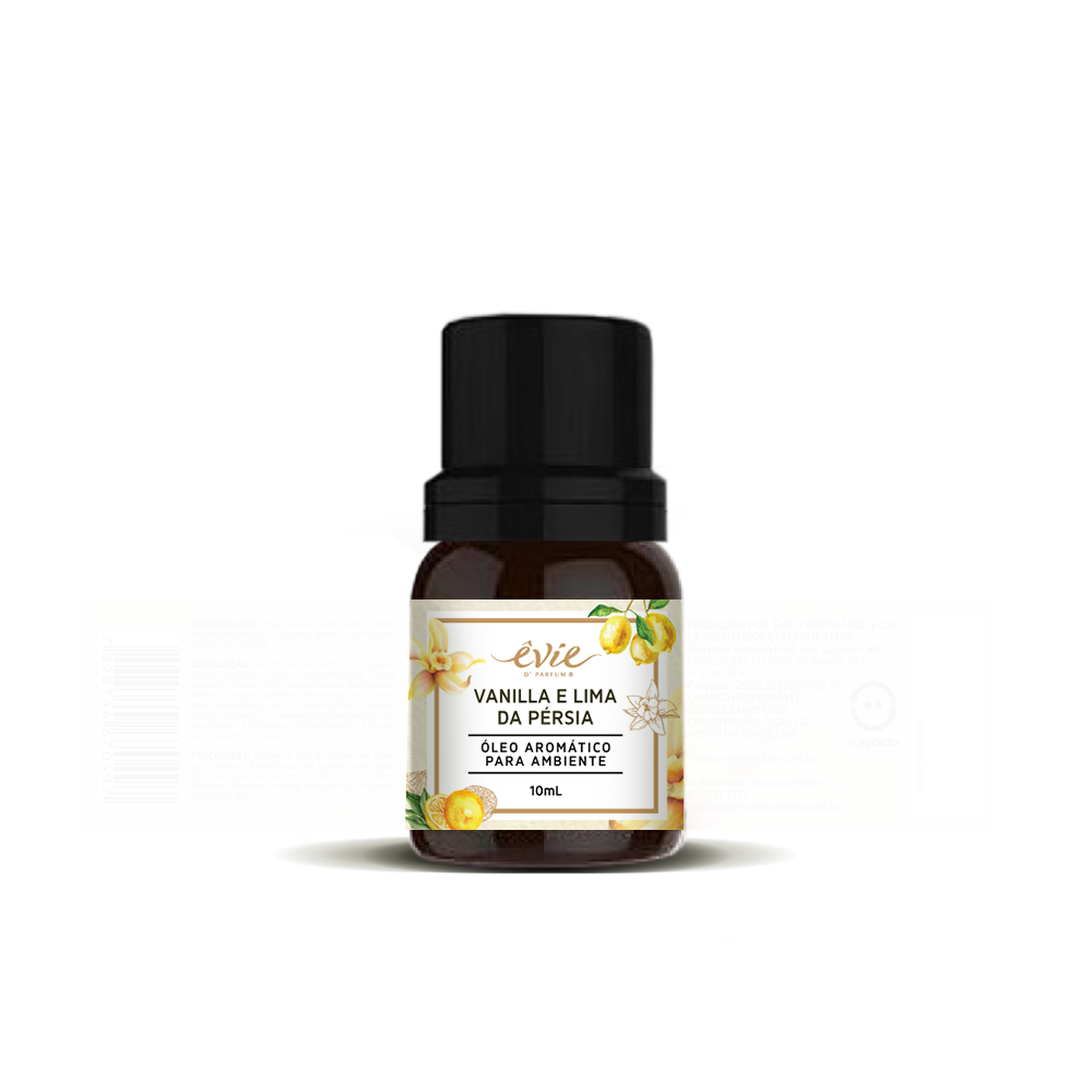 Óleo aromático 10ml - Vanilla e Lima da Pérsia
