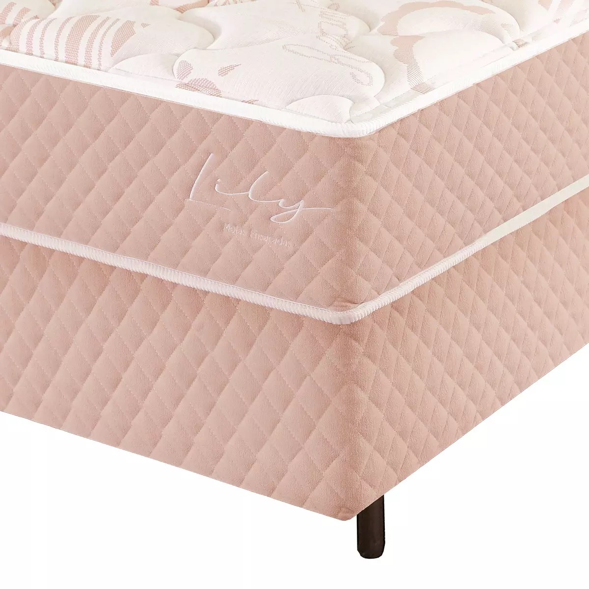 Colchão com box Solteiro Infantil - modelo Lily