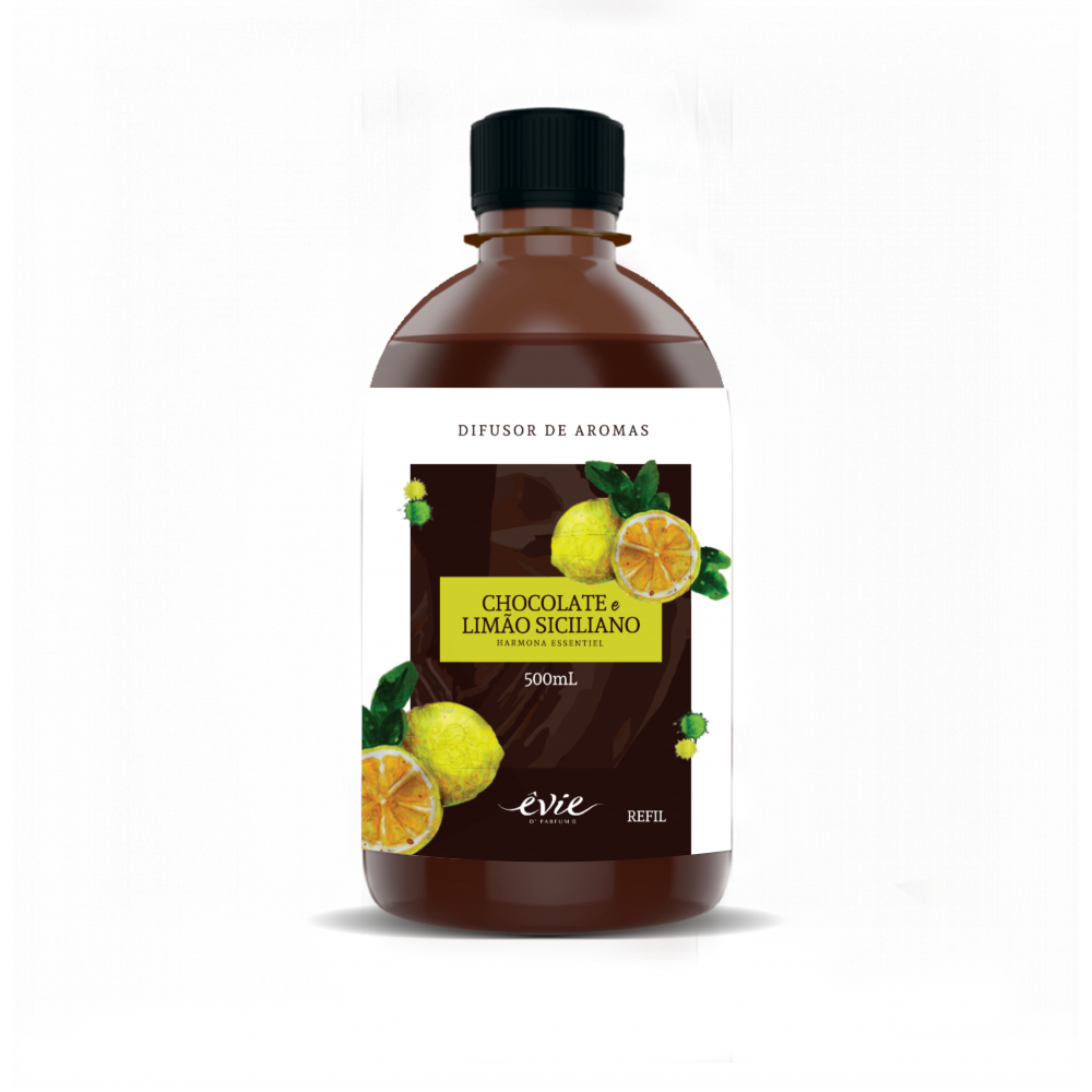 Refil de Varetas 500ml - Chocolate com Limão Siciliano