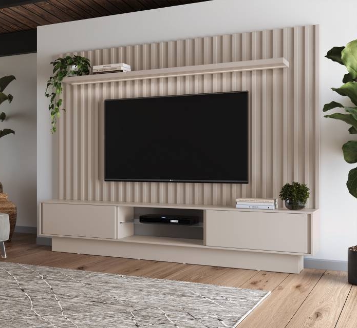 Painel de tv 2,28m com LED