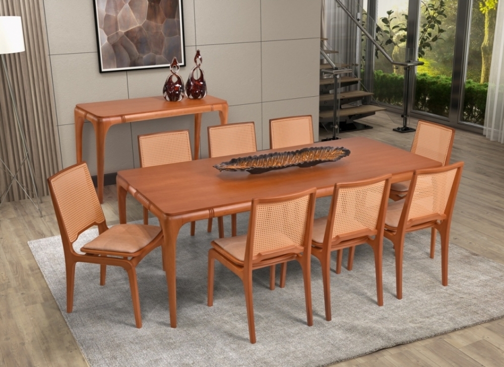 Mesa Campeche 2,2m - Amêndoa
