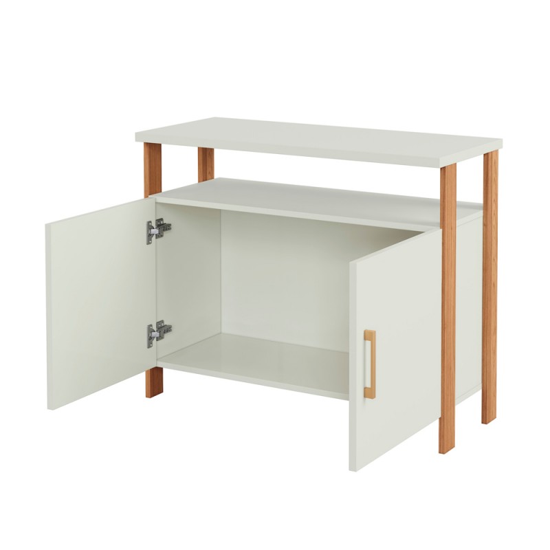 Balcão industrial - offwhite
