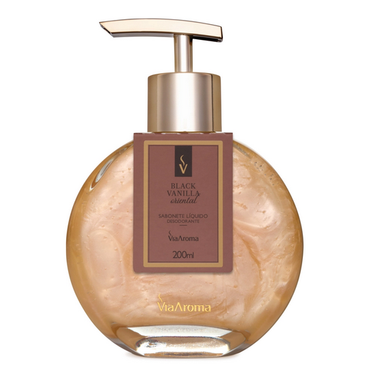 Sabonete 200ml - Black vanilla