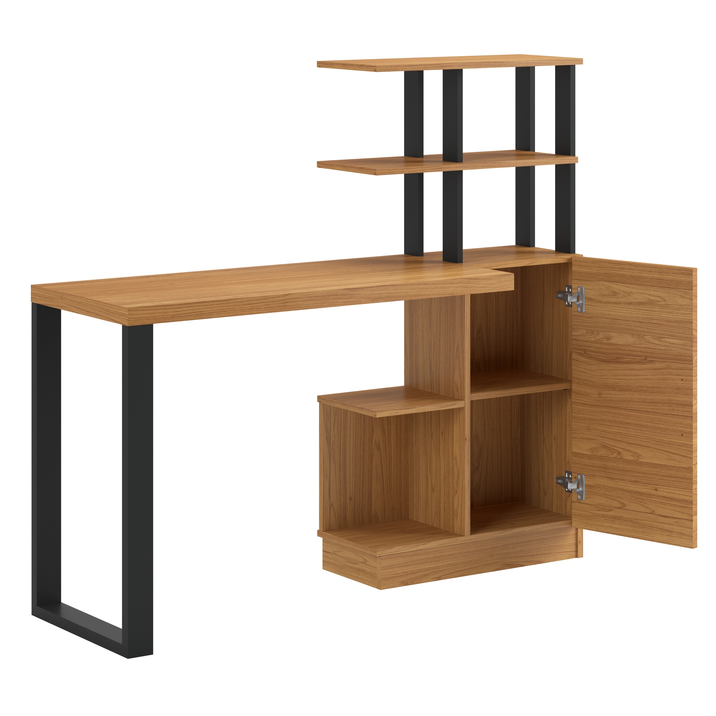 Mesa de escritório com torre