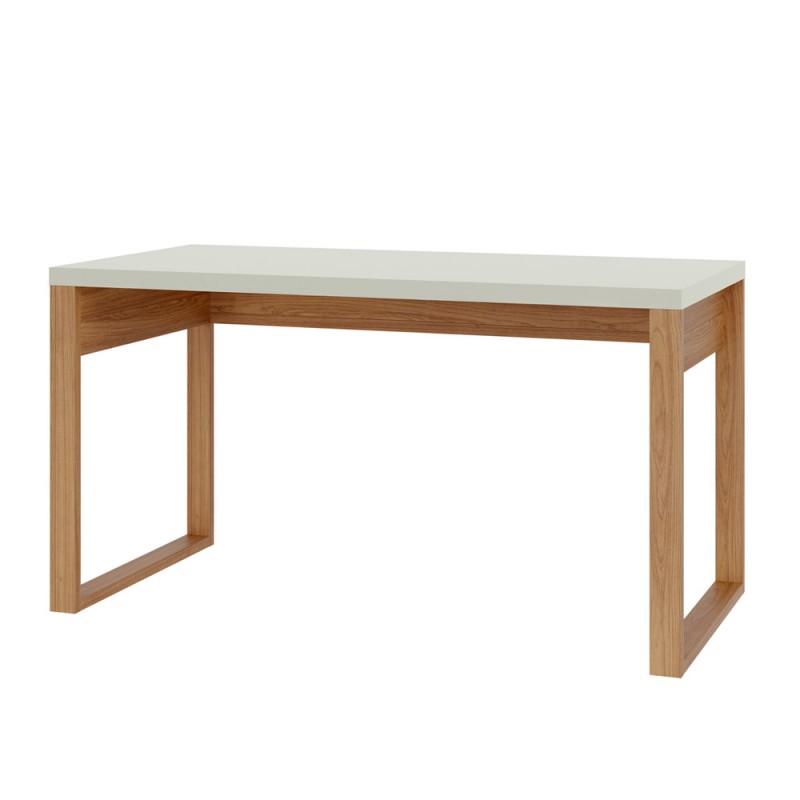 Mesa de escritório industrial - offwhite