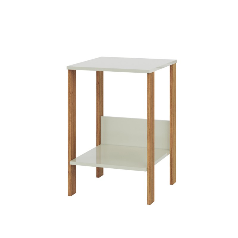 Mesa de canto auxiliar - offwhite